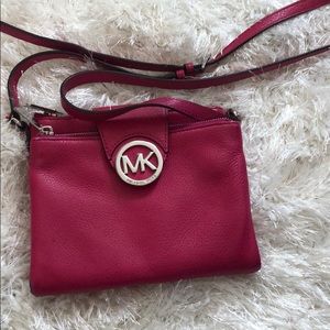 Michael Kors pink cross body